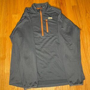 Orvis Horseshoe Hills 1/4-Zip Fleece Pullover - Storm